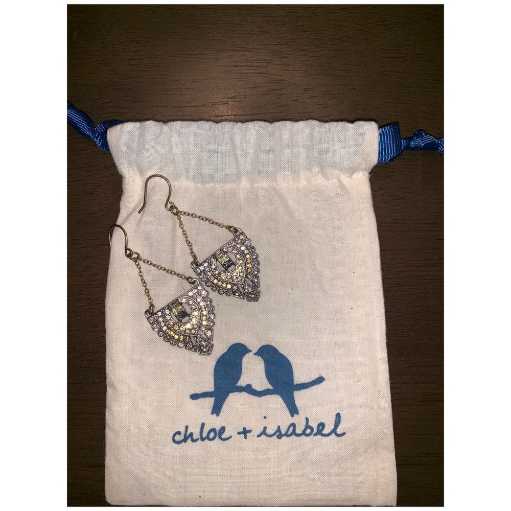 Chloe + Isabel Art Deco Trapeze Earrings